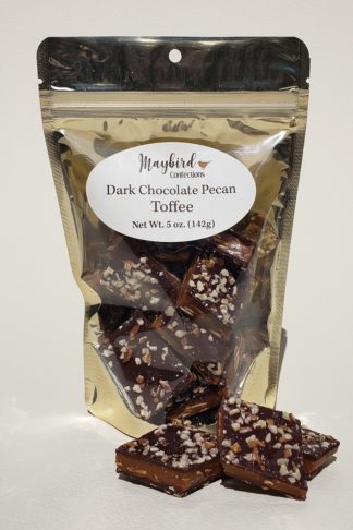 Dark Chocolate Pecan Toffee
