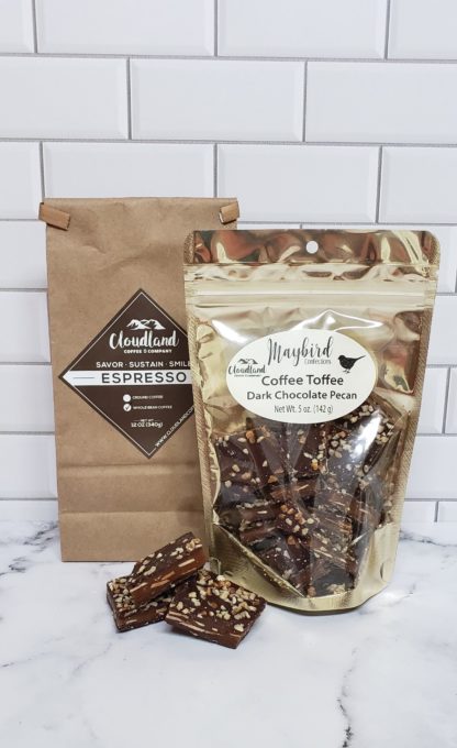 Dark Chocolate Pecan Coffee Toffee - Image 2